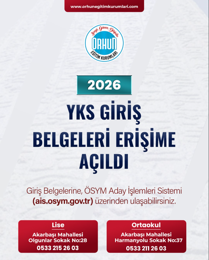 2026 MSÜ Dereceleri